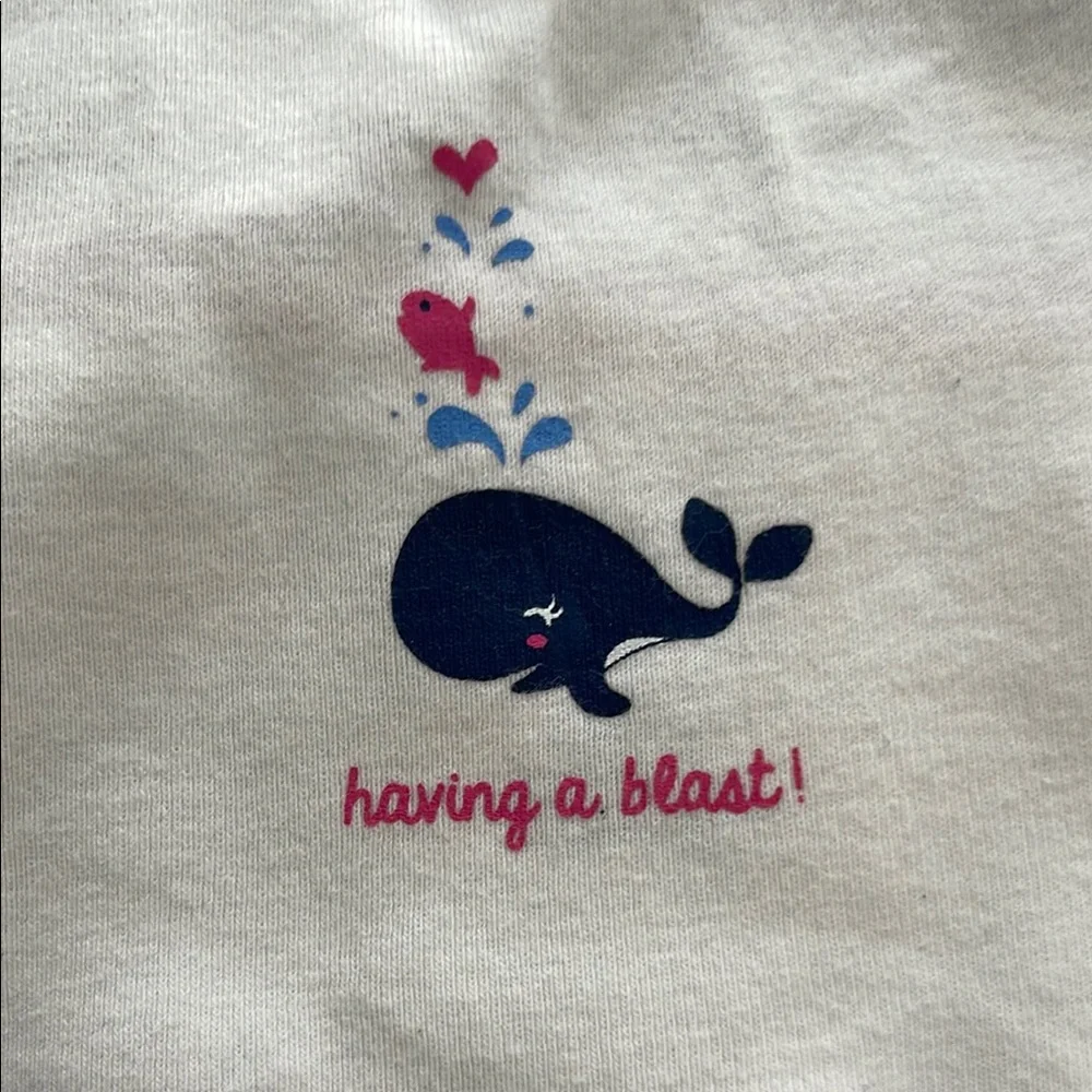 White and Pink Kids Tank Top - Picture 2 of 7